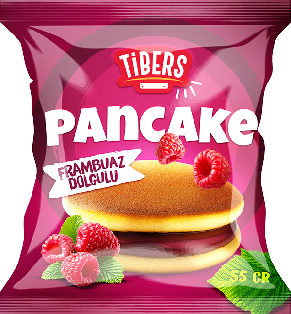 Frambuaz Dolgulu Pankek