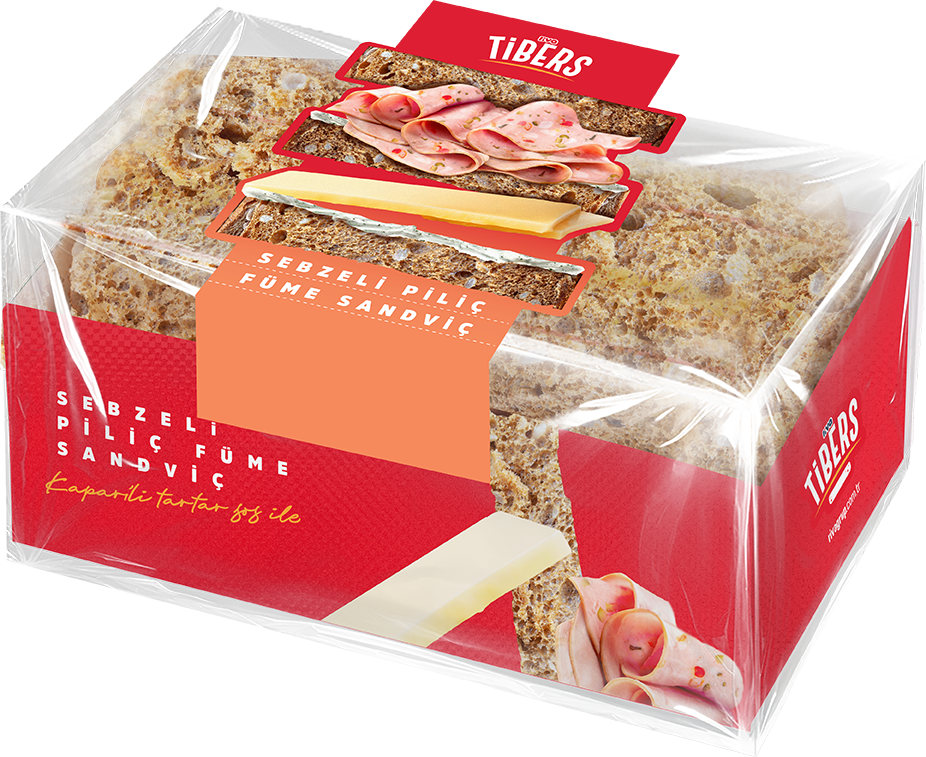 Sebzeli Piliç Füme Sandviç